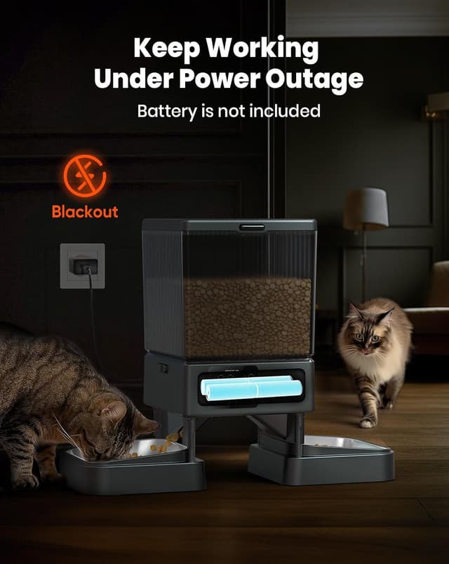 Thumbnail 6 de oneisall 5L Automatic Cat Feeder — 5L capacity 🐱