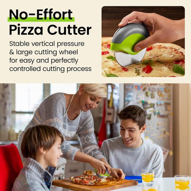 Thumbnail 1 de KITCHY Pizza Cutter Wheel pizza cutter 🍕