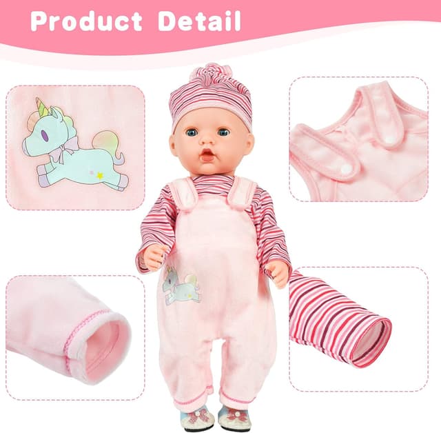 Thumbnail 2 de Aolso Vestiti per Bambole 35-45CM 👗