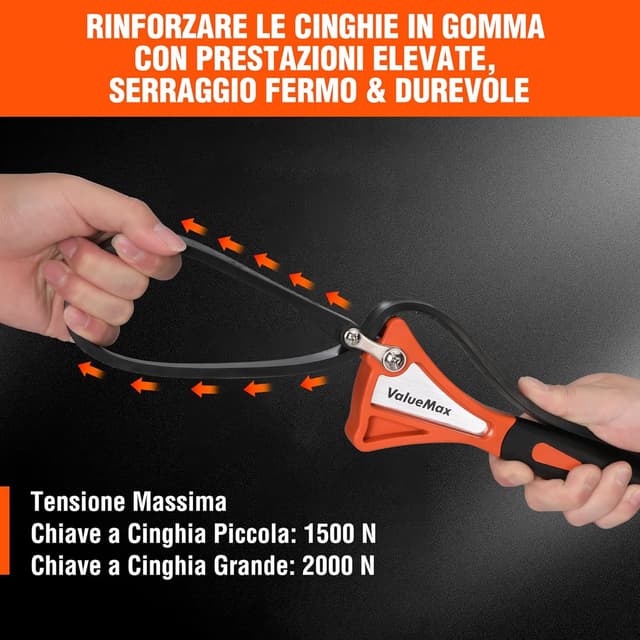 Detalle 2 de ValueMax Chiave a cinghia regolabile 100 mm e 150 mm