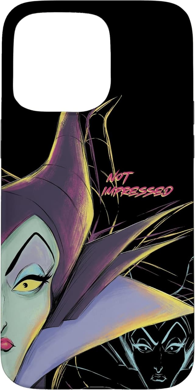 Detalle de Custodia Disney Villains Malefica per iPhone 15 Pro Max