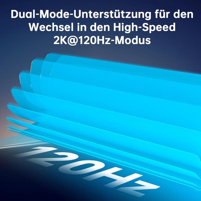 Detalle de KTC 5K Monitor 27 Zoll Dual-Mode 5K/2K | 99% DCI-P3, HDR400 & Dual-Mode Umschalten (Mac Mini kompatibel)