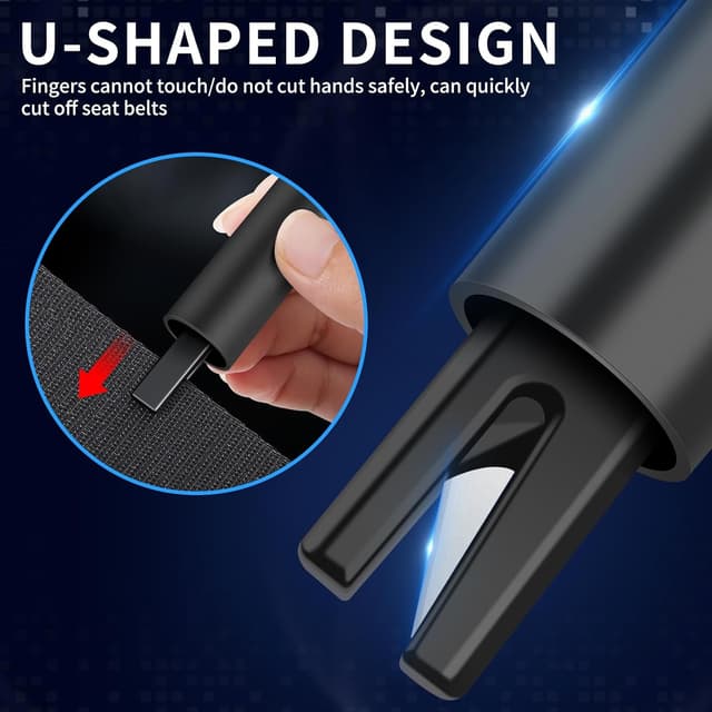 Thumbnail 2 de ROELLY 2 Pezzi Martello Emergenza Auto