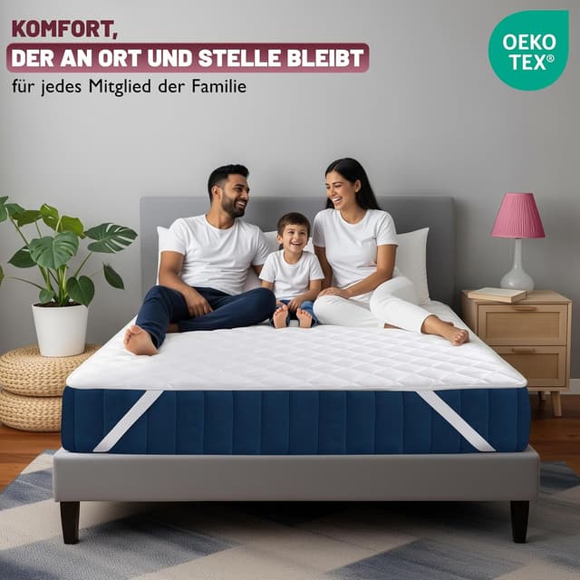 Thumbnail 5 de Utopia Bedding Gesteppte Matratzenauflage 90 x 200 cm