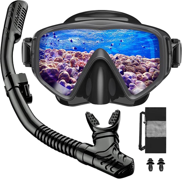 Detalle de Schnorchelset JEMULICE mit Dry-Schnorchel Set