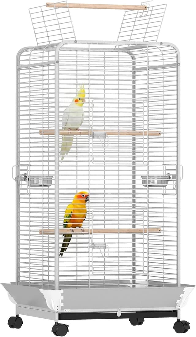Imagen de PawHut Jaula para Pájaros 79x73x146 cm en OfertitasTOP