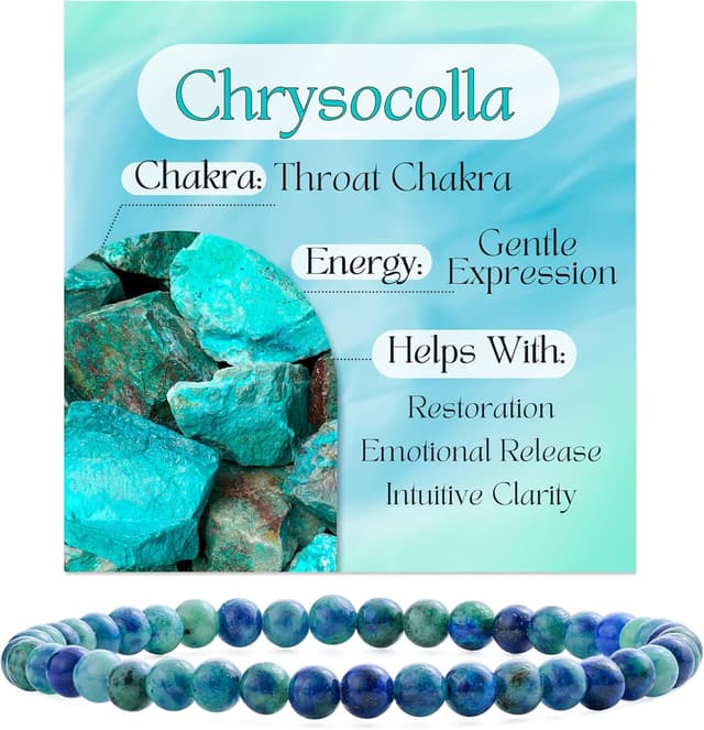 Thumbnail 6 de Bivei Kristall Armband 4 mm Perlen für Yoga