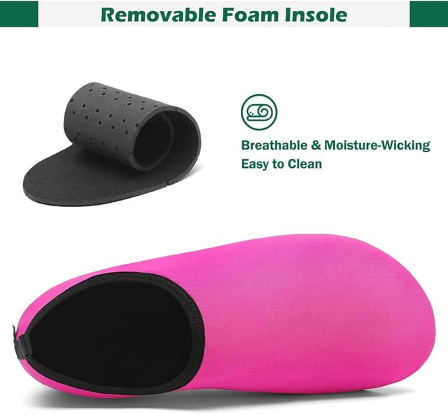 Detalle de SAGUARO Scarpe da Scoglio ad asciugatura rapida con 7 fori di drenaggio (rombi) Gr. 36-47