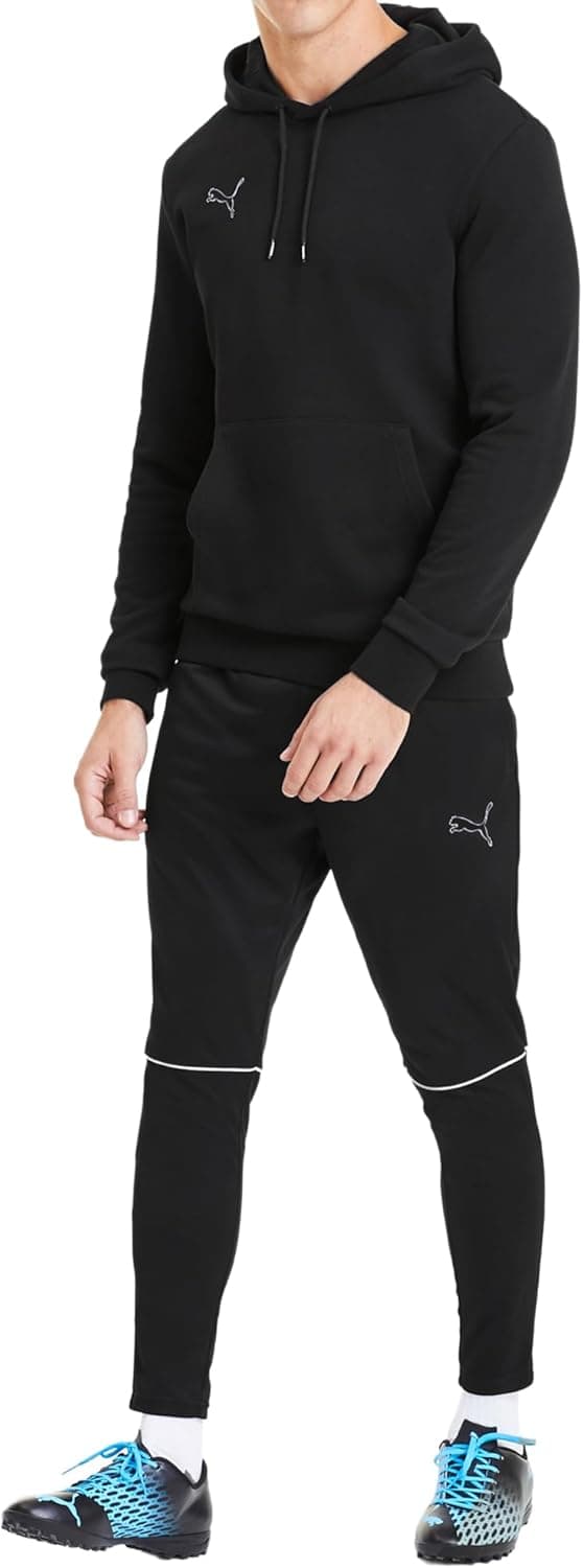 Detalle 1 de Puma Teamgoal Hooded Jacket CE homme : sweat à capuche chaud pour hiver et automne