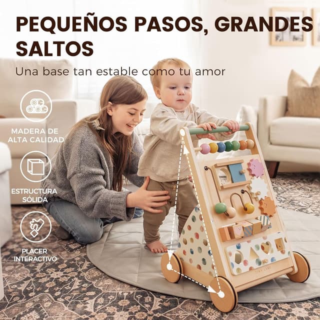 Thumbnail 2 de Tiny Land Andador de madera con velocidad ajustable