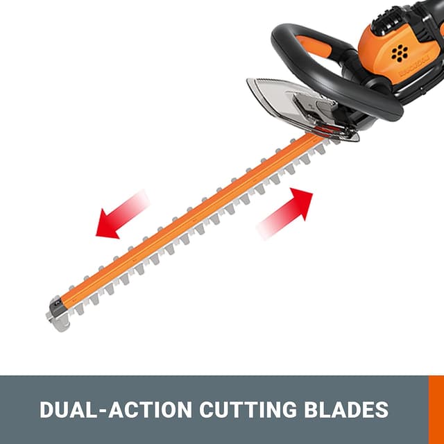 Detalle 2 de WORX WG261E.9 20V Cordless Hedge Trimmer (45cm) – Tool Only