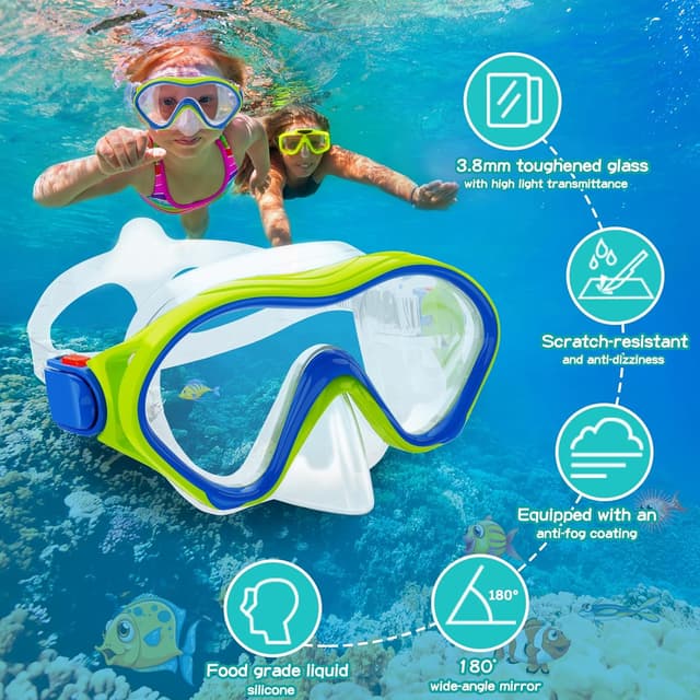 Detalle 2 de HH HHAO SPORT Snorkeling Gear for Kids