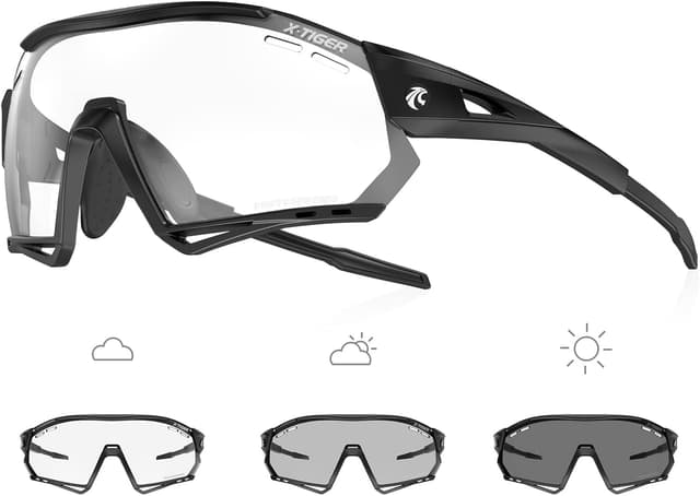 Imagen de X-TIGER Occhiali Ciclismo Fotocromatici 18 g en OfertitasTOP