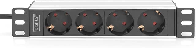 Thumbnail 4 de DIGITUS DN-95418 Multipresa 4 vie 1U 10 pollici