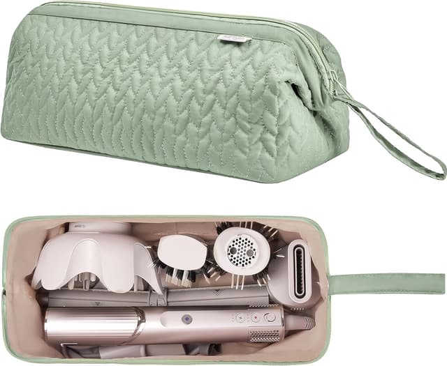 Imagen de KarSyon Shark Flex Style Case for Airwrap Hair Dryer Brush, Travel Bag Organizer (Sage Green) en OfertitasTOP