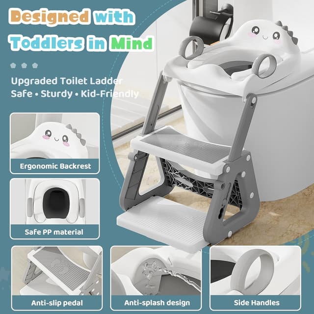 Thumbnail 5 de Potty Training Toilet Seat 2-in-1 ๐ฝ