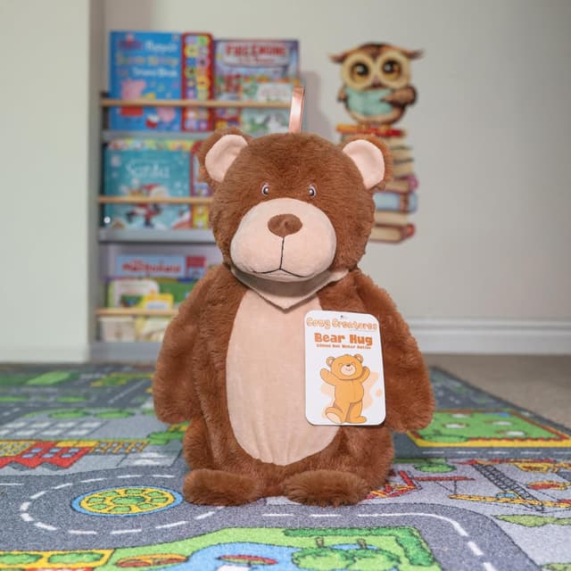 Detalle 2 de Kids Animal Hot Water Bottle Bear cosy heat pack