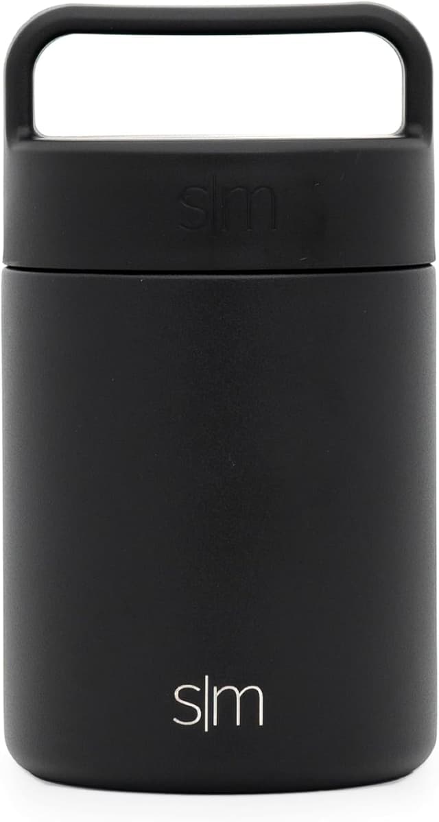 Detalle de Simple Modern Food Jar 12oz Midnight Black