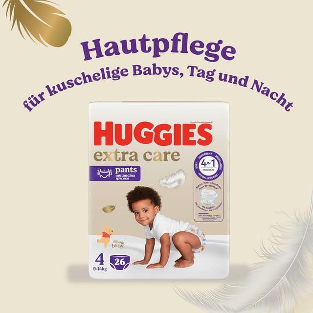 Thumbnail 5 de HUGGIES Pants Extra Care Größe 4 Windeln 👶