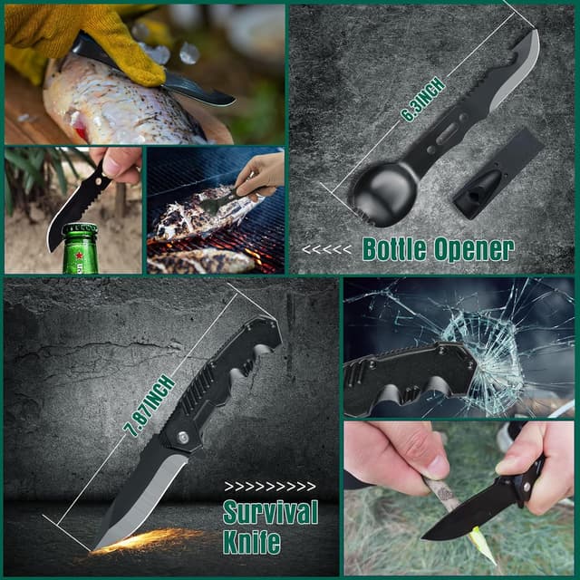 Detalle de Survival Kit 54-in-1 Erste Hilfe Set