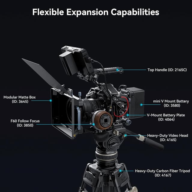 Thumbnail 5 de SMALLRIG Z8 Camera Cage für Nikon Z8