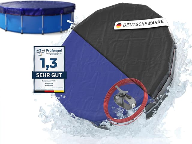 Detalle de Planenfux telo piscina rotondo 305 cm 2 in 1