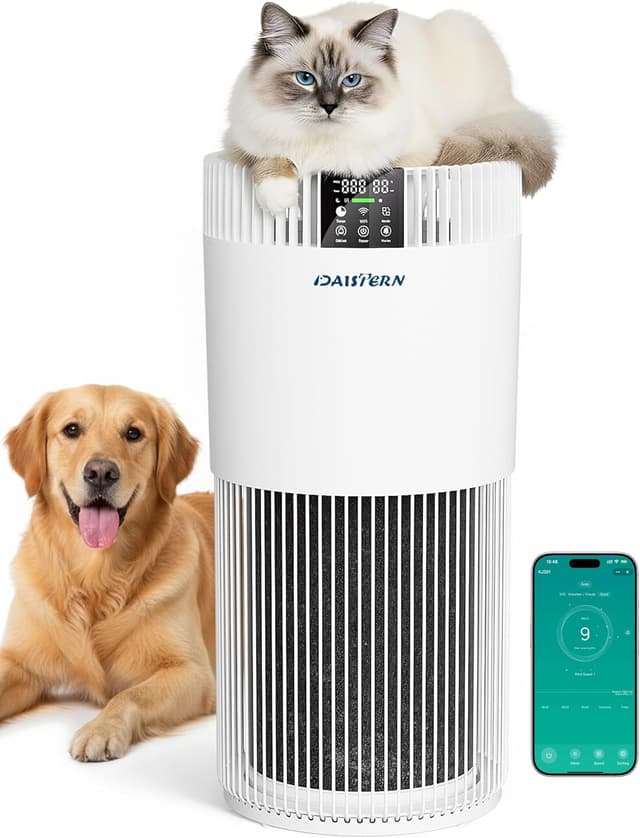 Detalle de DAISTERN Purificatore aria HEPA13 78 m²