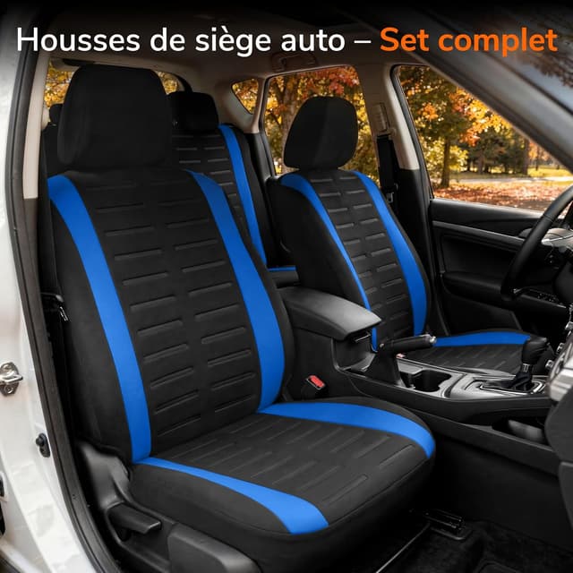 Thumbnail 1 de upgrade4cars Housses Sièges Universel Bleu 2026