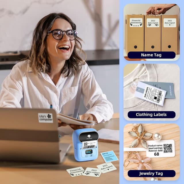 Thumbnail 6 de Phomemo M110 stampante etichette portatile 48 mm