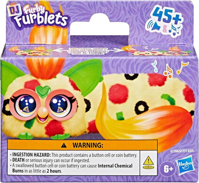 Detalle 2 de Furby DJ Furblets Pepp-Oh-Roni peluche