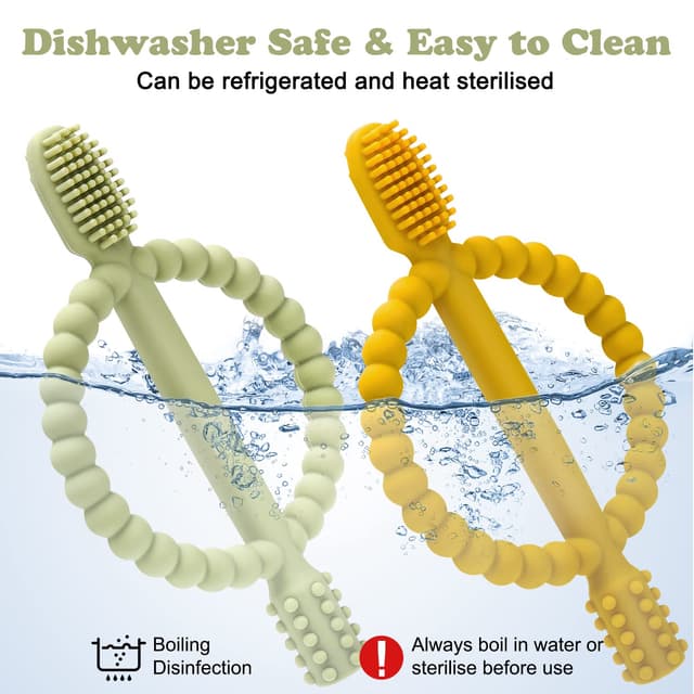 Thumbnail 5 de Baby Beißspielzeug 2er-Set Beißring-Silikon BPA-frei