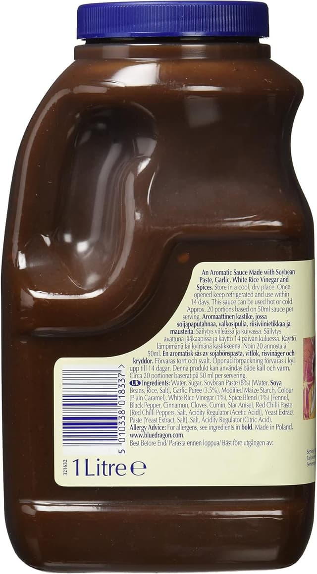Thumbnail 2 de Blue Dragon Salsa HOISIN 1L 🍜
