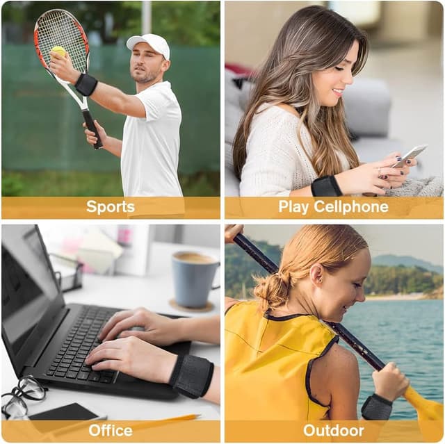 Thumbnail 3 de ACWOO Muñequeras Deportivas 1 Par soporte muñeca