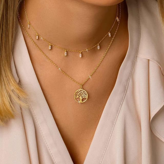 Thumbnail 1 de SINGULARU Collana Albero della Vita 40+5 cm