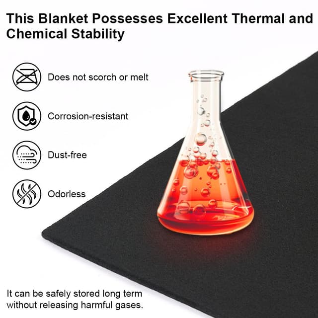 Detalle de Flintronic tappetino ignifugo 1000°C