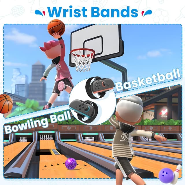 Thumbnail 1 de Younik Switch 2 Sports Accessories, 11 in 1 Switch 2 Sports Bundle with Golf Clubs, Tennis Rackets, Sword Grips, Sword Grips and Wrist Straps, Family Accessories Kit Compatible with NS Switch 2 (2025)
Younik Switch 2 Sports Accessories, 11 in 1 Switch…