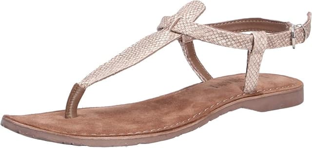 Detalle de Panama Jack Sulia Shine Sandalia dorada 38, 4,50 cm