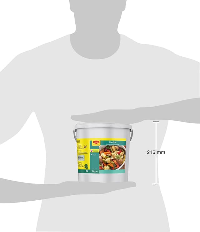Detalle 2 de MAGGI Professional Fondor Universal-Würzmittel (vegan) – 1 x 5 kg Eimer