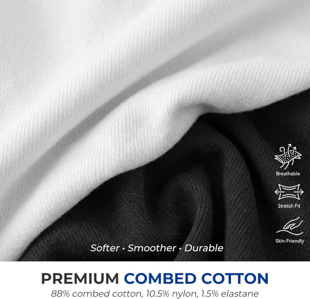 Detalle 2 de Wamicu Chaussettes basses femme (lot de 5) respirantes en coton, anti-transpiration pour running, travail et loisirs