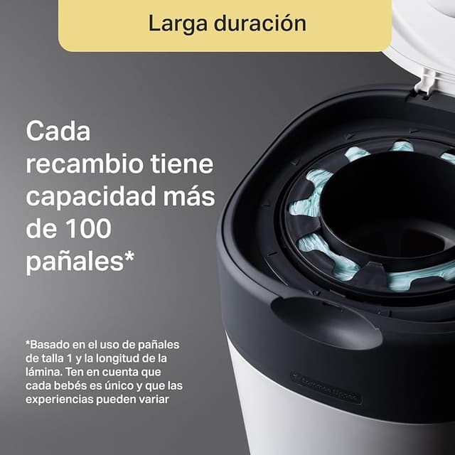Thumbnail 6 de Tommee Tippee Contenedor para pañales Twist and Click, 12 recambios