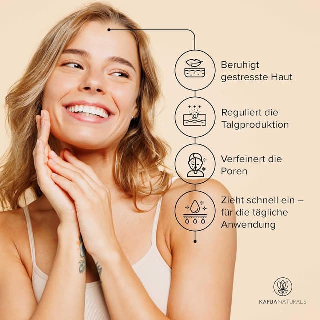 Thumbnail 6 de BIO Niacinamide Serum hochdosiert 100 ml (10% Niacinamide + 1% Zink, Made in Germany)