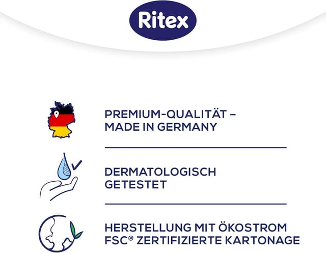 Detalle 1 de Kinderwunsch Gleitmittel Ritex 8 x 4 ml