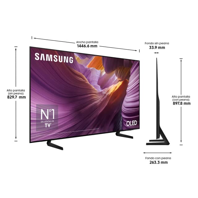 Detalle 2 de Samsung TV OLED 65 pulgadas 4K Vision AI