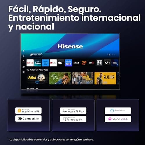 Thumbnail 10 de Hisense 100E7Q Pro Smart TV 100" 144 Hz para gaming