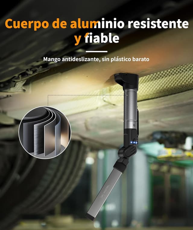 Thumbnail 2 de HOTLIGH Linterna Taller LED 800 lúmenes