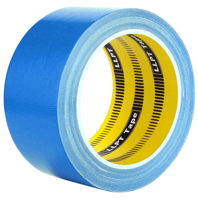 Detalle de LLPT Duct Tape 1 Pack Blue (50mm x 14m) premium colour gaffer cloth repair tape