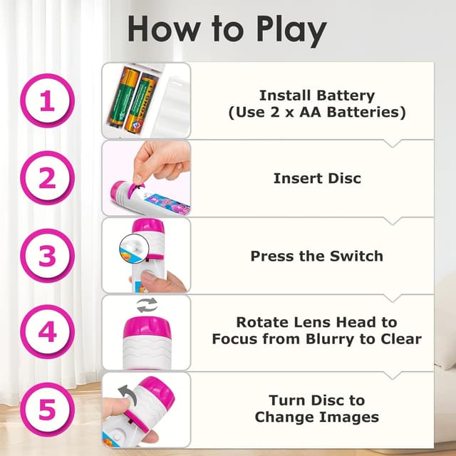 Thumbnail 4 de Pup Go Mermaid Torch and Projector