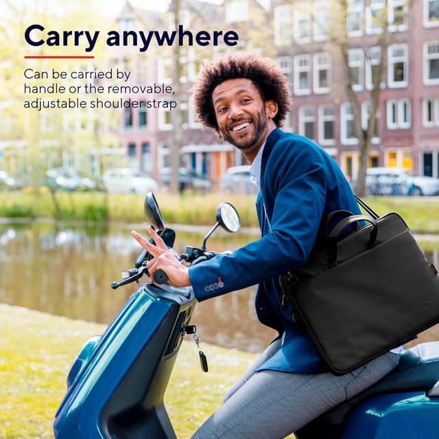 Thumbnail 4 de Trust Bologna Sustainable Slim Laptop Bag 16-inch