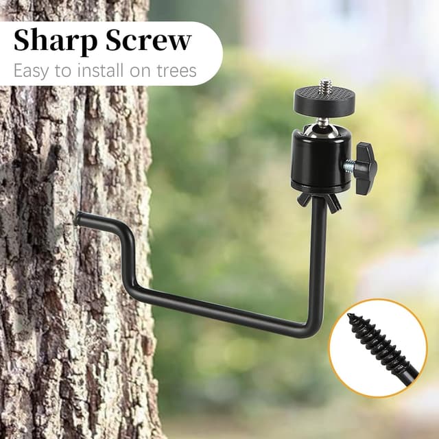 Detalle 1 de Wildkamera Halterung 360° 1/4-Zoll