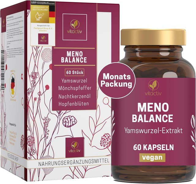 Detalle de VITACTIV MenoBalance Wechseljahre Pflanzlich